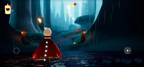 Sky光遇橙色光芒位置介绍_光遇橙色光芒