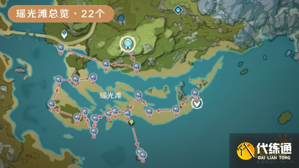 原神星螺采集路线图汇总 星螺快速采集位置大全