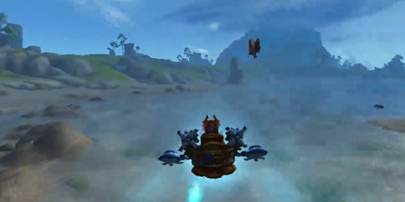 《魔兽世界》地心之战464种坐骑更新动态飞行介绍_翠绿熊猫人风筝