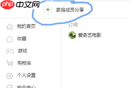 爱奇艺如何共享会员账号