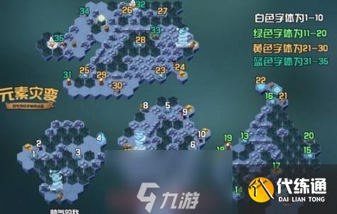 剑与远征元素灾变怎么过-元素灾变速通路线图攻略