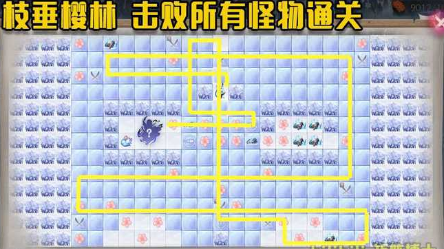 阴阳师枝垂樱林通关成就路线攻略一览_枝垂樱林通关路线