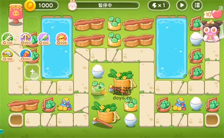 保卫萝卜4白萝卜传奇第40关无伤通关攻略_保卫萝卜4白萝卜传奇40关攻略