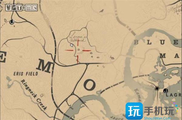 荒野大镖客2老妇人和4个儿子位置分享图9