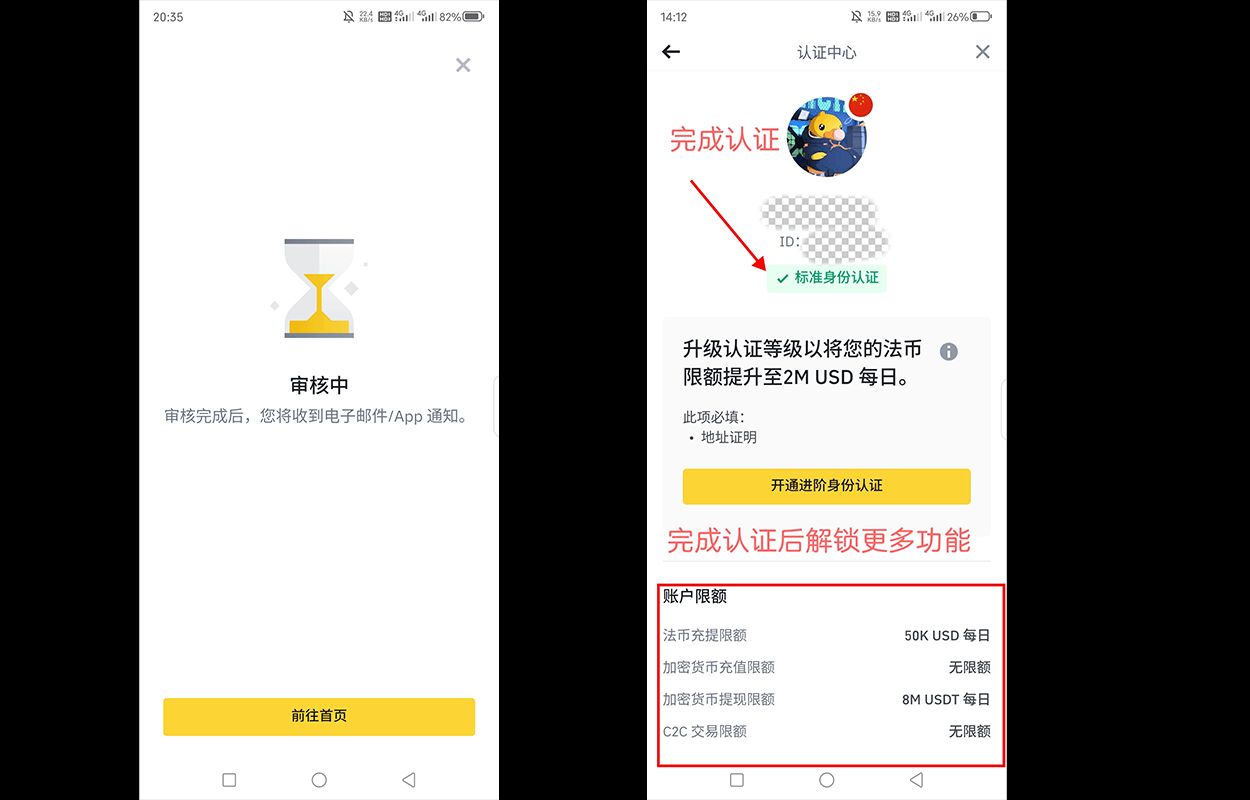 交易所账户认证