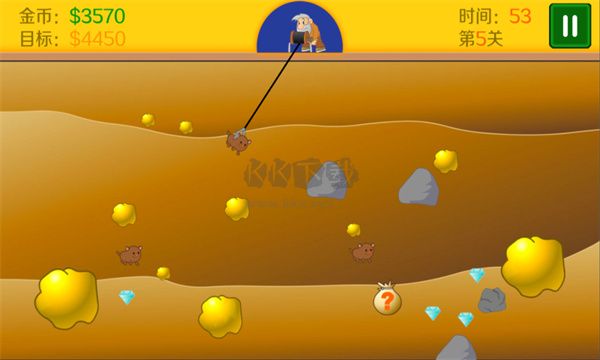 黄金矿工单人版中文版下载_黄金矿工单人版v1.4.1下载