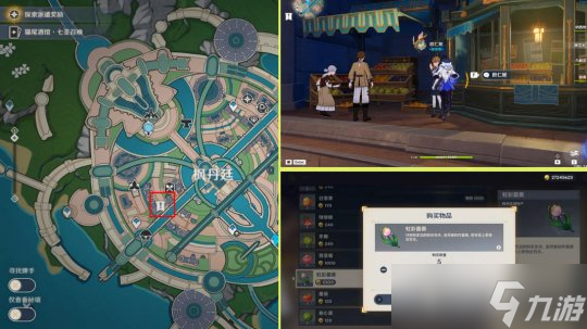 原神_虹彩蔷薇位置图