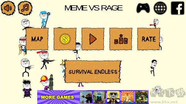 卧槽尼玛下载_卧槽大战尼玛(MemeVsRage)v1.1.5BT版推荐下载
