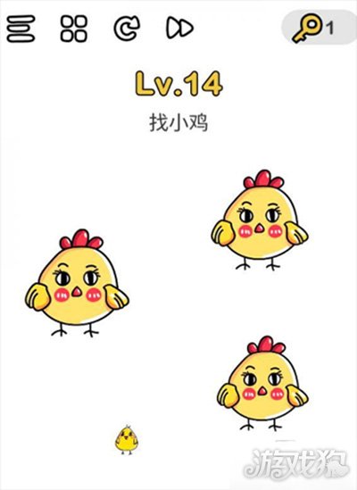 脑洞大师第14关怎么通关 如何找到小鸡