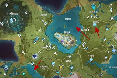 原神可莉经常炸鱼的地方在哪里 原神可莉经常炸鱼的地方位置介绍