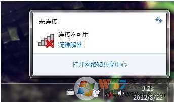 win7连接不可用怎么办?win7连接不可用红叉解决方法汇总