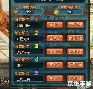 QQ三国军团分组名字：尽显江湖风采