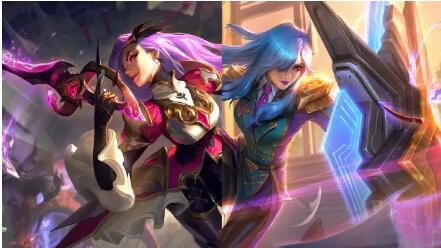 英雄联盟LOL战斗学院蕾欧娜及至臻皮肤外观一览_钢铁烈阳 蕾欧娜