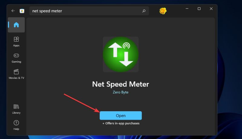 Win11安装使用网络速度监视器的方法