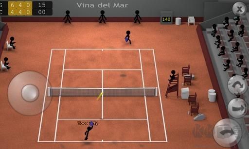 火柴人打网球下载_火柴人网球2015(StickmanTennis2015)v2.2重置版软件下载
