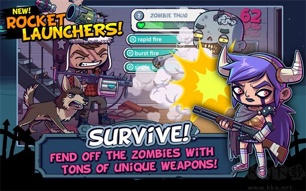 僵尸特攻队下载_僵尸特攻队无限金币钻石版v2.1.1内购版软件下载