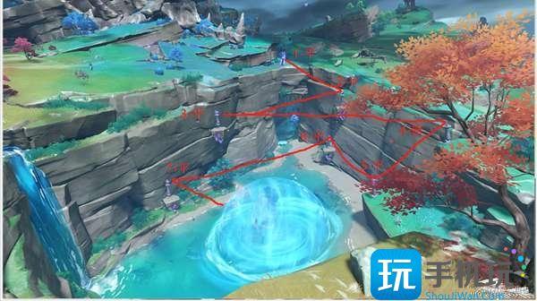 原神远吕羽氏遗事其二镇石位置一览图16 原神远吕羽氏遗事其二镇石位置一览图16