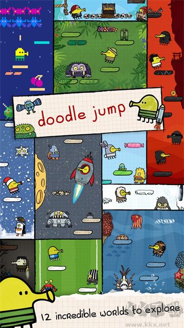涂鸦跳跃下载_涂鸦跳跃(DoodleJump)v3.11.32手机app下载