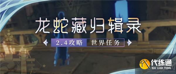 原神龙蛇藏归辑录攻略_寻找失踪的小说攻略