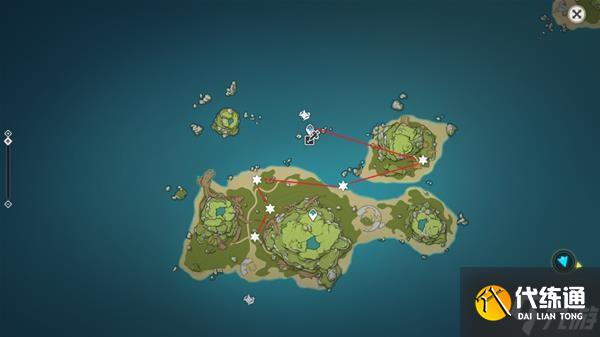 《原神》金苹果群岛海螺位置一览