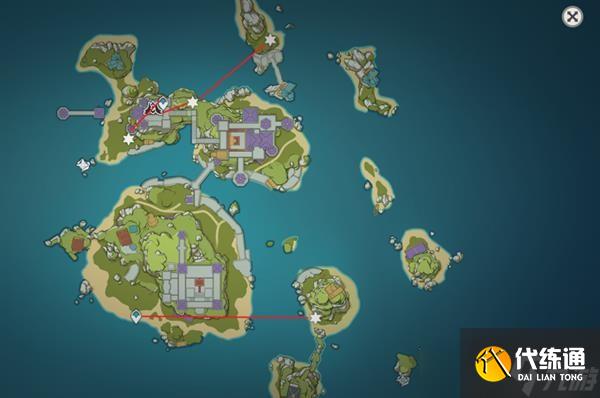 《原神》金苹果群岛海螺位置一览