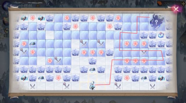 阴阳师一叶樱林线路图 一叶樱林通关攻略