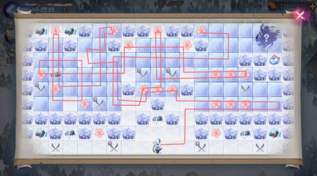 阴阳师一叶樱林线路图 一叶樱林通关攻略