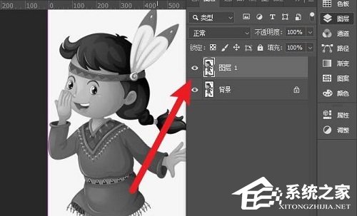 Ps如何将图片变成线稿?