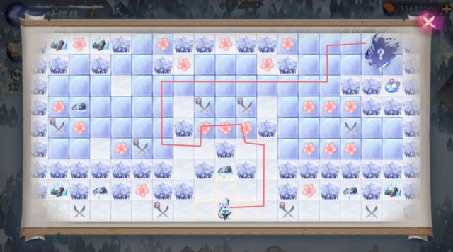 阴阳师一叶樱林线路图 一叶樱林通关攻略