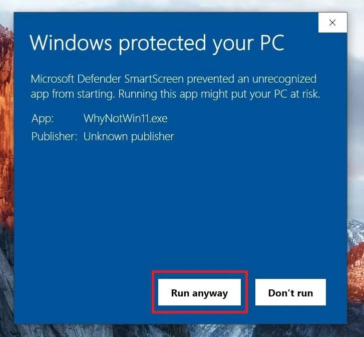 win11安装失败:此电脑无法运行Windows 11