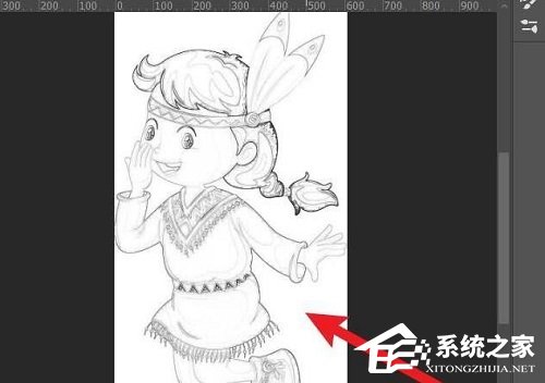 Ps如何将图片变成线稿?