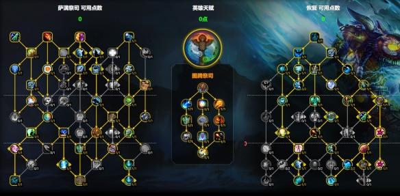 魔兽世界11.1奶萨天赋加点推荐 魔兽世界11.1奶萨天赋加点推荐
