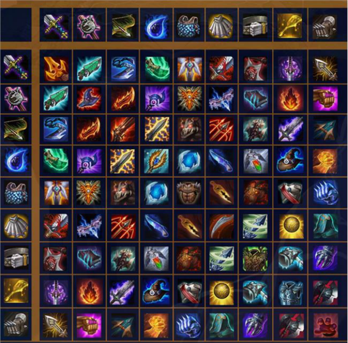 云顶之弈S3.5装备合成图_云顶之弈s3装备