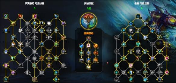 魔兽世界11.1奶萨天赋怎么加点?11.1奶萨天赋加点推荐