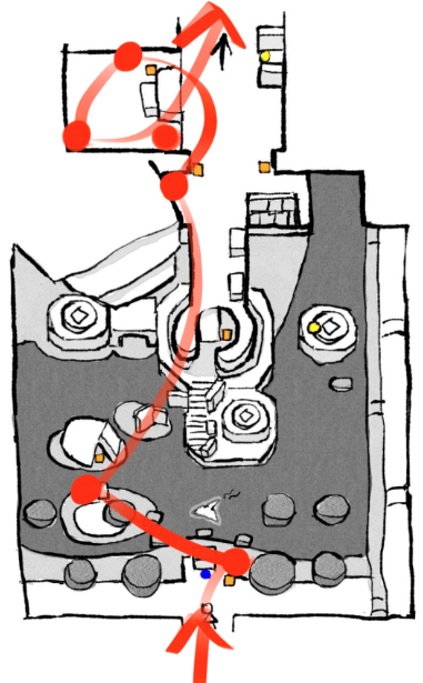 sky光遇墓土地图平面图分享 sky光遇墓土地图通关路线介绍