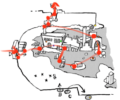 sky光遇墓土地图平面图分享 sky光遇墓土地图通关路线介绍