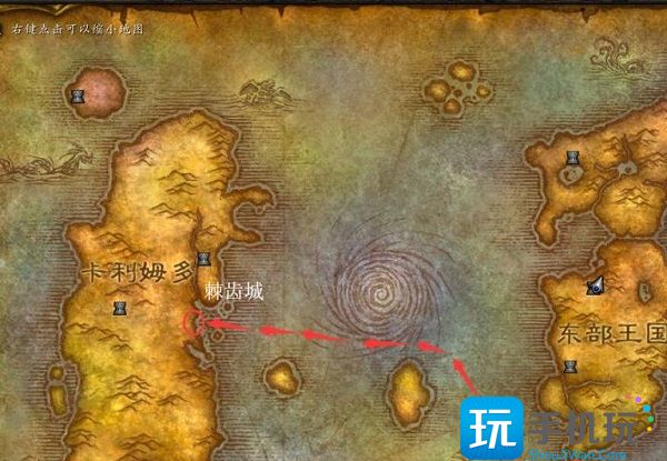 魔兽世界菲拉斯怎么去 魔兽世界菲拉斯位置