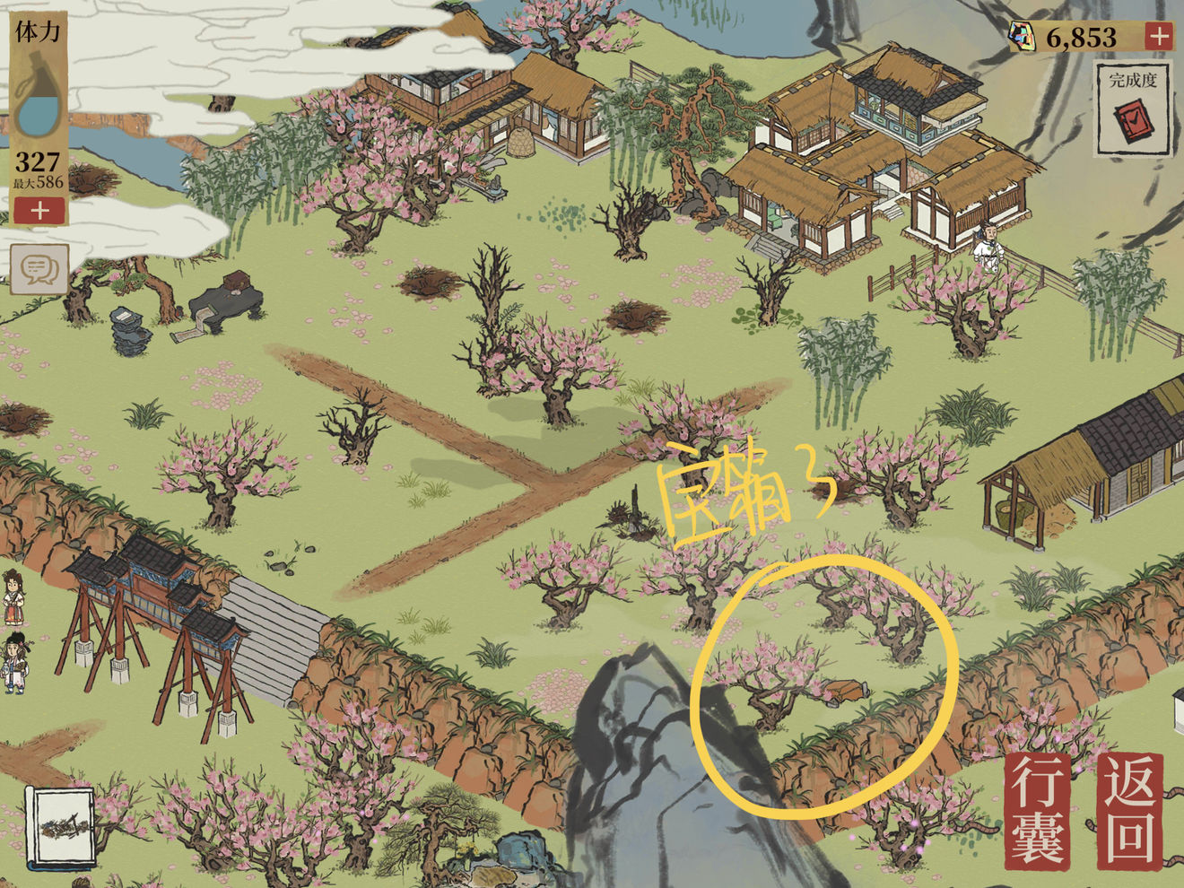 江南百景图桃花坞探索攻略大全 宝箱、钥匙及废墟位置汇总