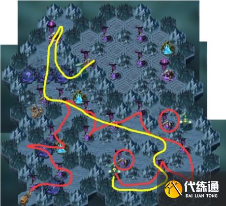 剑与远征古墓迷踪攻略 古墓迷踪通关路线图[多图]图片3