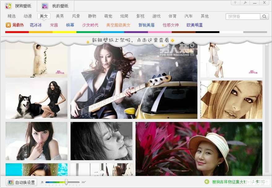 搜狗壁纸2013官方怎么安装