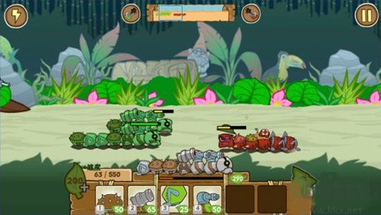 激战毛毛虫军团