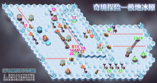 剑与远征新奇境极地冰原通关步骤详细解析_剑与远征极地冰原