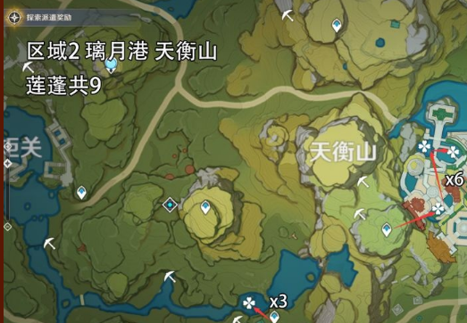 原神莲蓬在哪里采集 原神莲蓬采集路线介绍