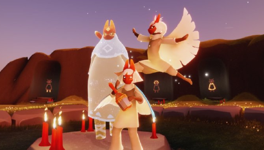 光遇8月13日复刻先祖需要多少蜡烛_红狐狸面具先祖兑换图