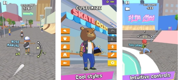 关于滑板的网游下载推荐 好玩的滑板游戏有哪些2025