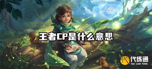 王者荣耀cp是什么意思?_cp是什么意思