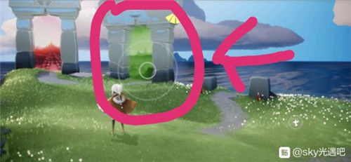 光遇红色光芒在什么位置?_光遇红色光芒在哪