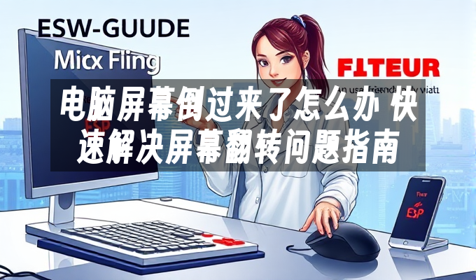 电脑屏幕倒过来了怎么办?快速解决屏幕翻转问题指南