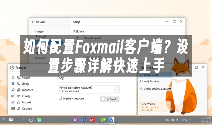 如何配置Foxmail客户端?设置步骤详解快速上手