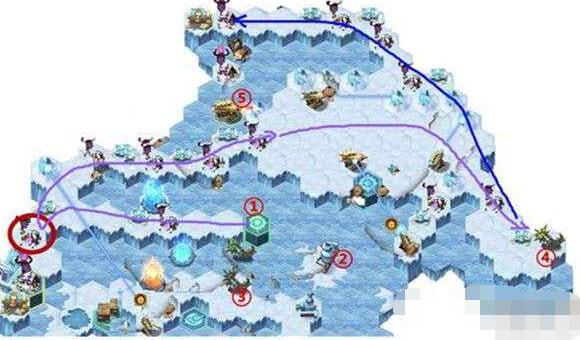 剑与远征霜息冰原怎么过-霜息冰原路线攻略 剑与远征霜息冰原路线攻略